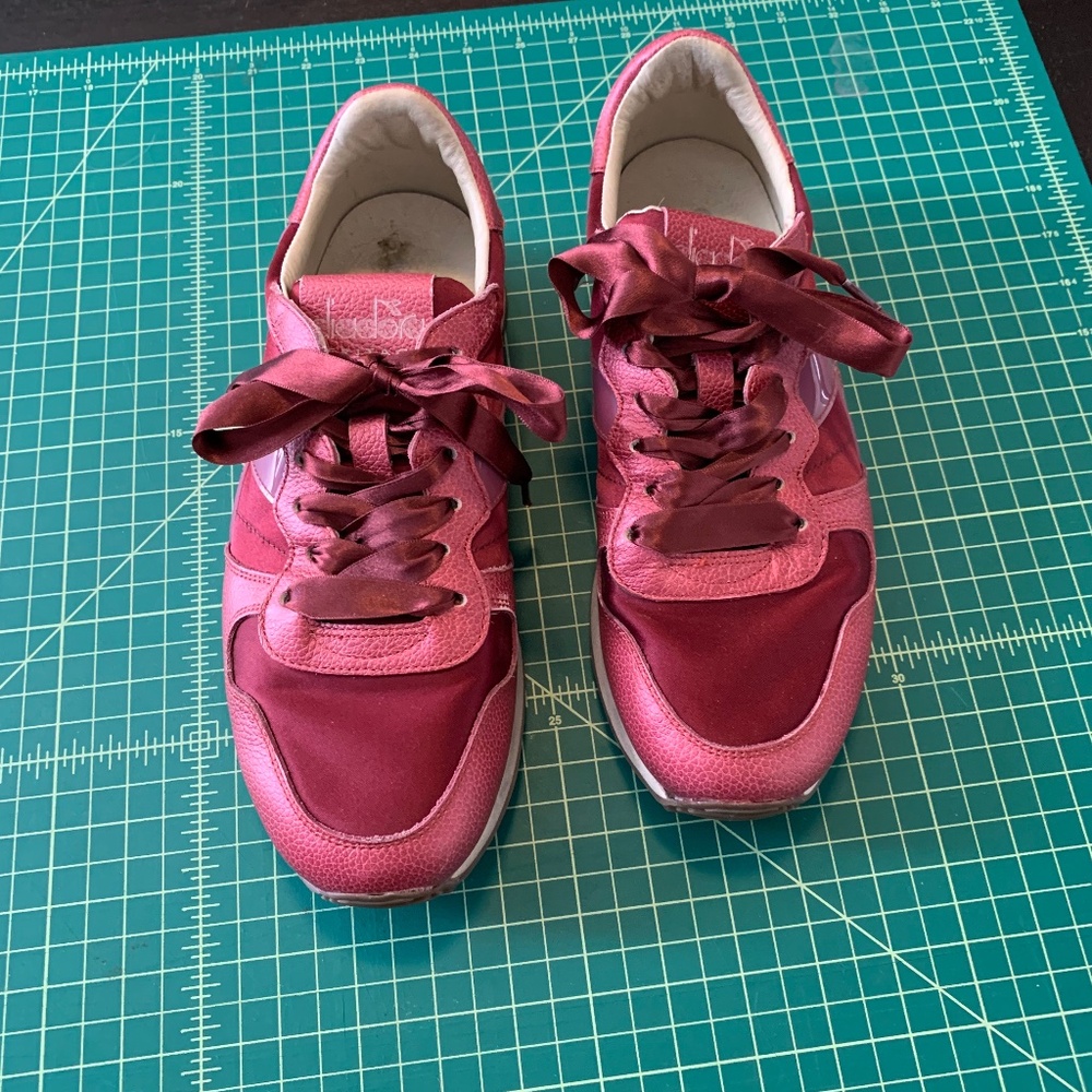 DIADORA sneakers with ribbon ties size 41